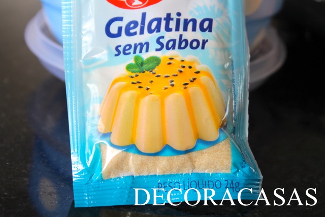 gelatina incolor